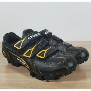 Exustar Cycling Shoes/Cleats‎ E-SM314 Size 6.5 US 39 EUR Black and Yellow